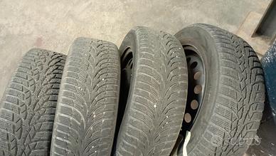 4 gomme 205/60r16 H neve Nokian M+S