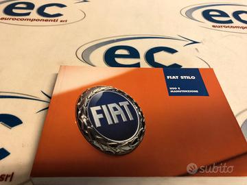 Libretto uso e manutenzione fiat stilo