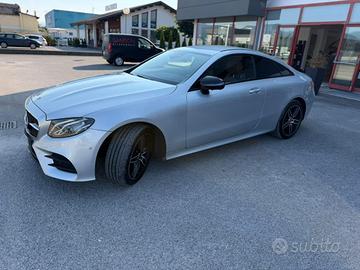 MERCEDES E220d Coupè 4MATIC AMG LINE PELLE  BROWN