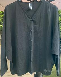 Cardigan Donna Nero Wendykei Taglia L Pipistrello