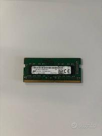 RAM DDR4 8GB Micron 2666MHz PC4-2666V per Notebook