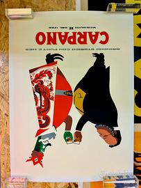 Armando Testa manifesto Carpano brindisi Cavour