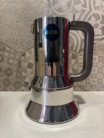 Caffettiera Alessi Moka 6 compass d oro