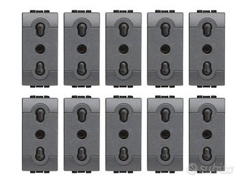 Kit 10 Presa BTicino L4180 Living light Originale