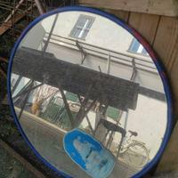 Specchio in ferro da restauro