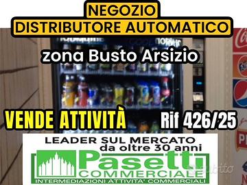 DISTRIBUTORE AUTOMATICO H24 in zona Busto Arsizio