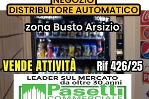 DISTRIBUTORE AUTOMATICO H24 in zona Busto Arsizio