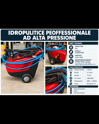 Idropulitrice professionale