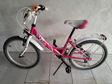 Bici per bambina, 5/9 anni, con 6 marce