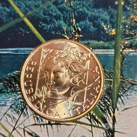 Moneta Argento 500 lire 1992