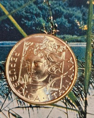 Moneta Argento 500 lire 1992