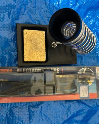 Saldatore Elettrico + Base Poggiastilo – Kit Compl