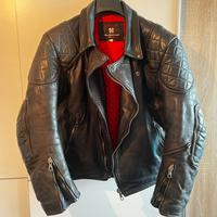 Giacca da moto in pelle