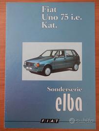 Fiat Uno 45 & 75 i.e. "Elba" - depliant - 10/1987