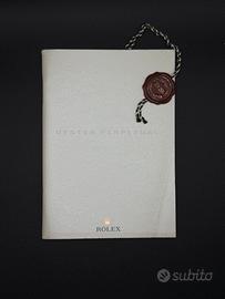 Libretto Rolex Oyster