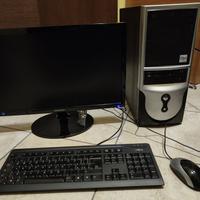 computer fisso  + HDD esterno