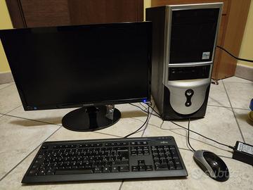 computer fisso  + HDD esterno