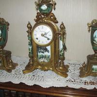 Trittico orologio antico