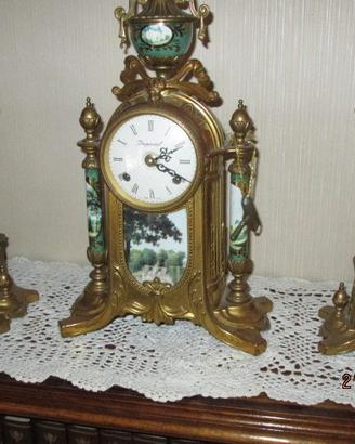 Trittico orologio antico