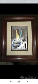 Quadro in argento di Giuliano Ottaviani del 1975