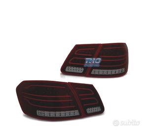 FARI LED PER MERCEDES W212 E-KLASSE 09-13 R-S LED