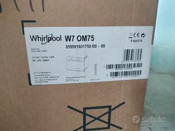 Forno elettrico Whirlpool mod W7  OM75