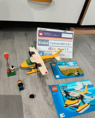 LEGO 3178 Seaplane City idrovolante giallo aereo