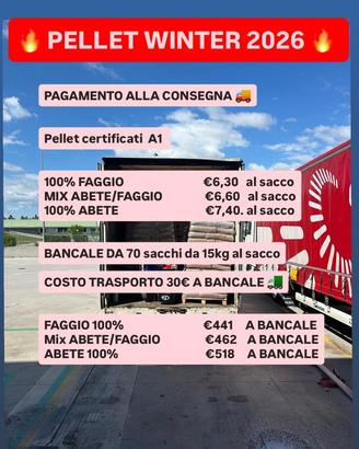 Pellet certificato A1
