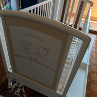 Lettino Pali con materasso