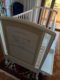 Lettino Pali con materasso