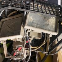 Faro alogeno led da cantiere
