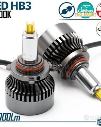 Kit FULL LED HB3 CANbus Luce Bianca 6500K 12000LM