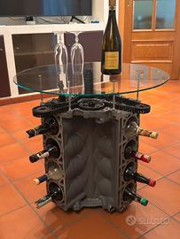Tavolino con motore v8 mercedes amg