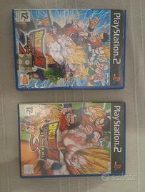 Dragon ball Budokai Tenkaichi 2 e 3 ps2