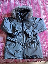 parka scaccia-acqua taglia S