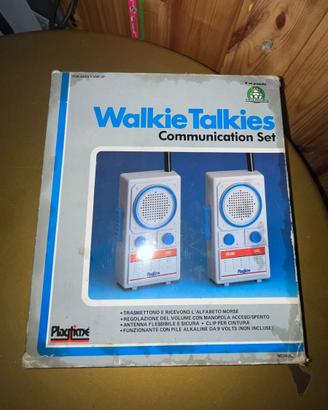 Walkie Talkie Vintage Playtime - Set Comunicazioni