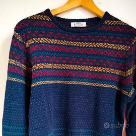 Pullover blu Taglia S/44 NUOVO