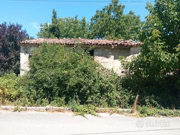 Rustico Rurale con Terreno e Bosco