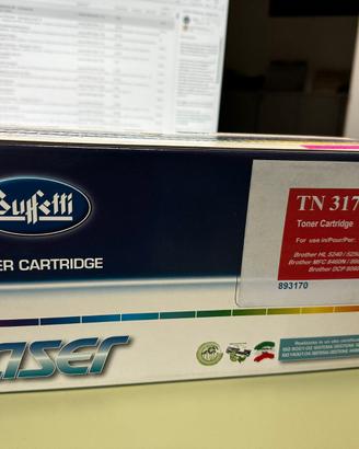 Toner Buffetti nero per stampanti TN 3170