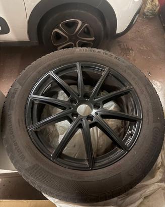 cerchi e gomme invernali originali Mercedes x GLA