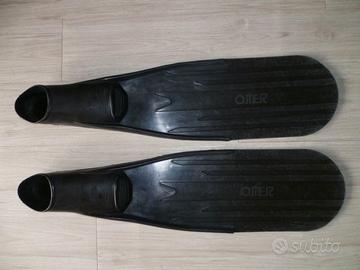 Pinne Omer pesca sub apnea