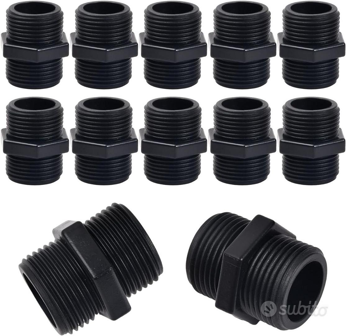 Connettori Per Tubo Da Giardino In Ottone 1/2" (5/8") – Confezione Da 2 Con Morsetti In Acciaio Inox - 5