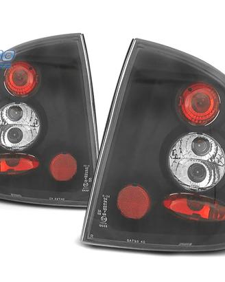 FANALI PER OPEL ASTRA G 2P 4P 97-04 FONDO NERO LOO