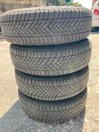 Cerchi + gomme  neve 165/70 R14  85T rinforzate