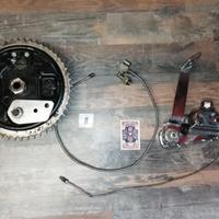Impianto frenante tamburo idraulico per H-D