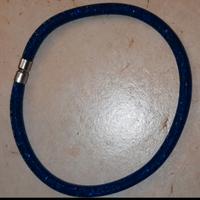 collana/bracciale blu elettrico