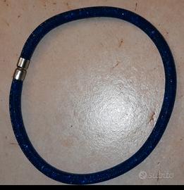 collana/bracciale blu elettrico