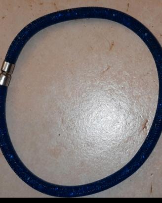 collana/bracciale blu elettrico