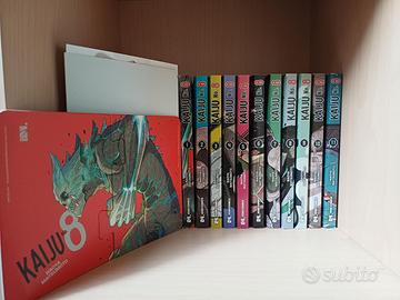 Manga Kaiju N.8 volumi 1 ad 11 + Gadget