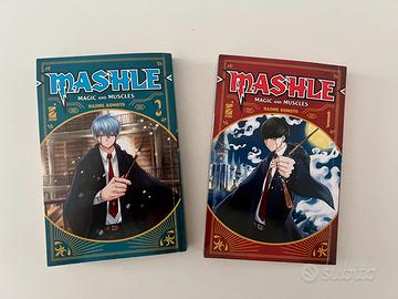 Mashle numeri 1 e 2 comics manga